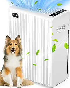 Air Filter for Pets Hair Dander Smoke Pollen Dust