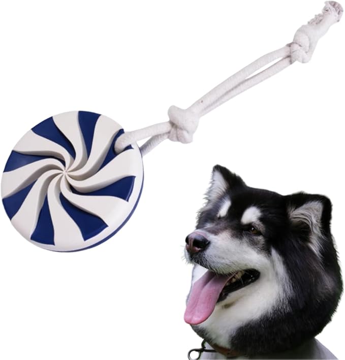 Lollipop Dog Toys for Aggressive Chewer, Tough Dog Dental Chews Toy, Indestructible Dog Toys for Large Dogs, Chew Toys Food Grade, Puppy Teething Toys.